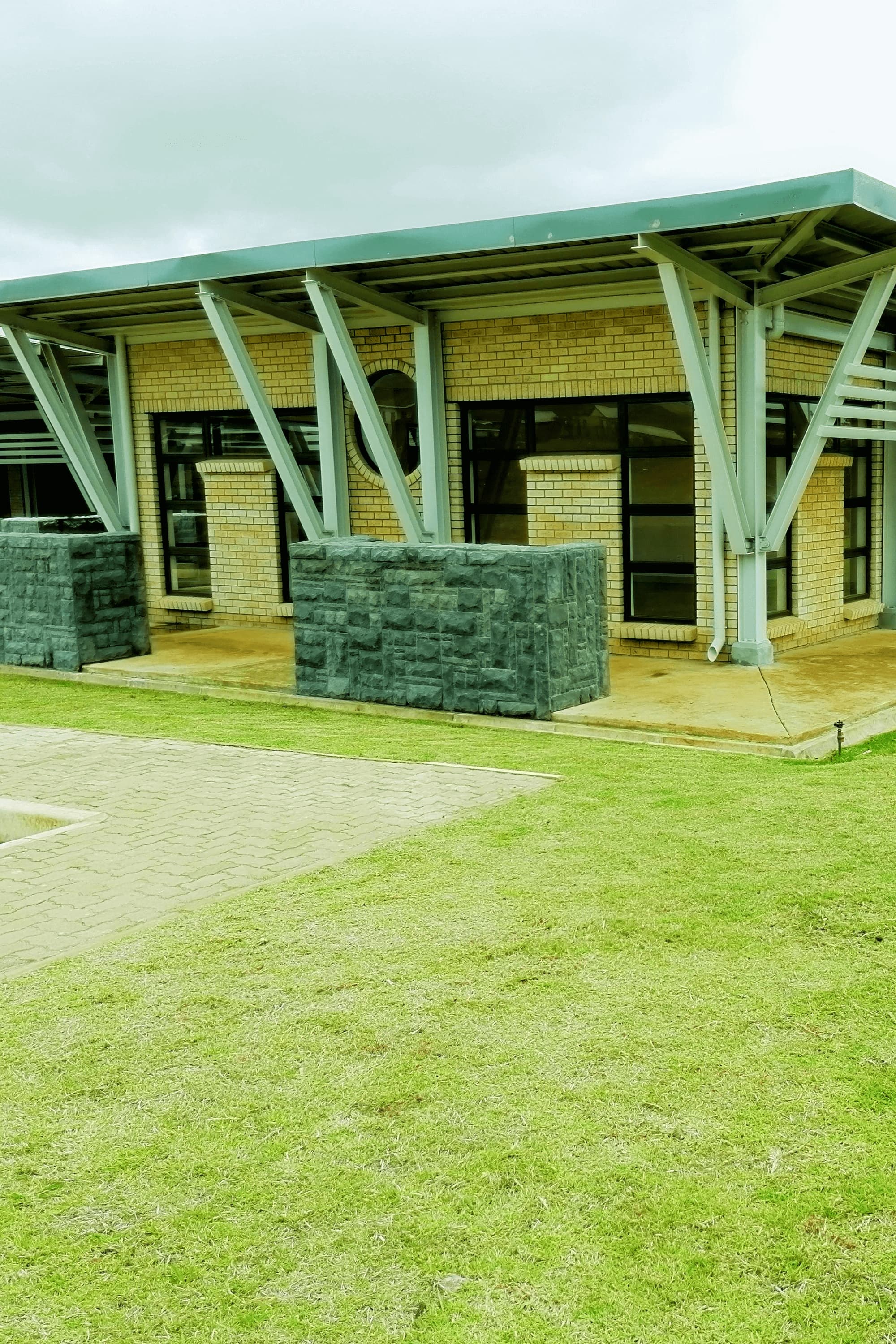 College landscaping project in Umzimkulu