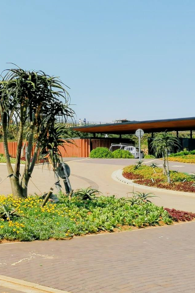 Sibaya landscaping work